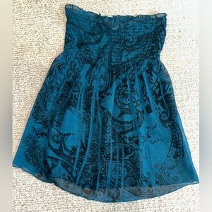 Full tilt lacy tube top